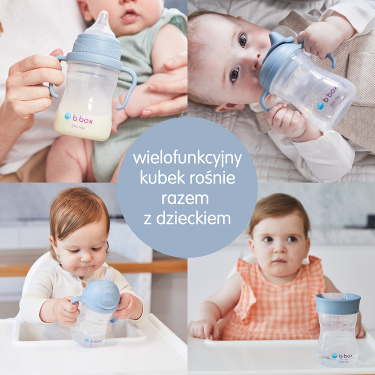 B.Box Kubek 4w1 zestaw 240ml Ocean