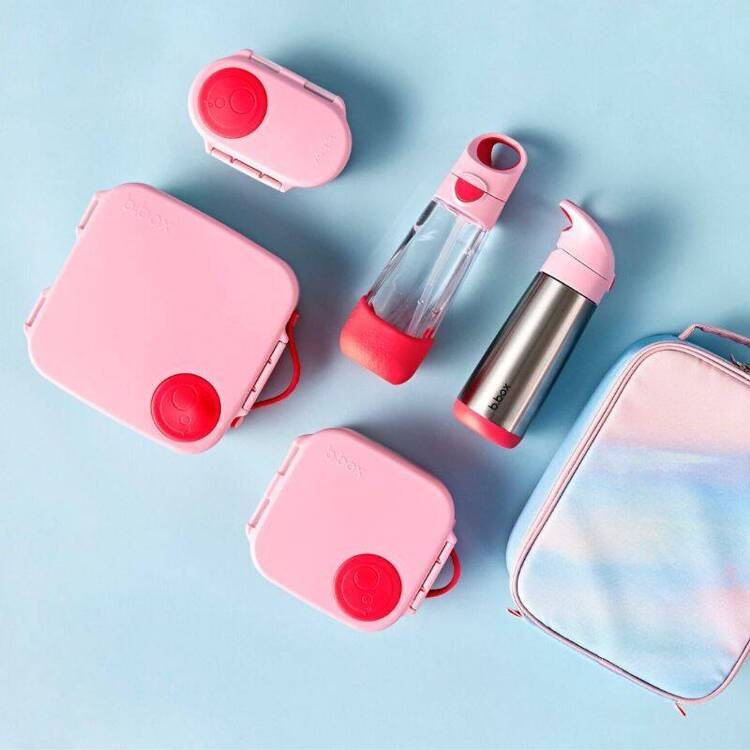 B.Box Snackbox Pojemnik na przekąski Flamingo Fizz