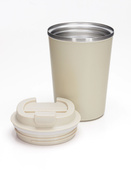 Szczelny kubek termiczny Dr.Bacty Terra RCS 300ml – Stal z recyklingu - Piaskowy Beż