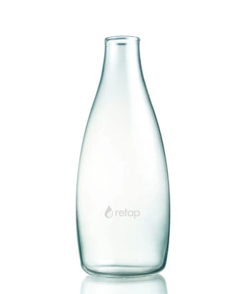 Retap Original - Butelka szklana - 800ml Light Blue