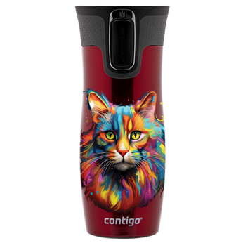 Contigo West Loop 2.0 - Kubek termiczny - 470ml - Kot - Czerwony