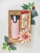 Contigo West Loop - Kubek termiczny z grawerem - 470ml - różowy Mat