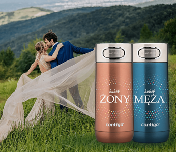 Contigo Luxe - Kubek termiczny - z nadrukiem 360ml - Żona