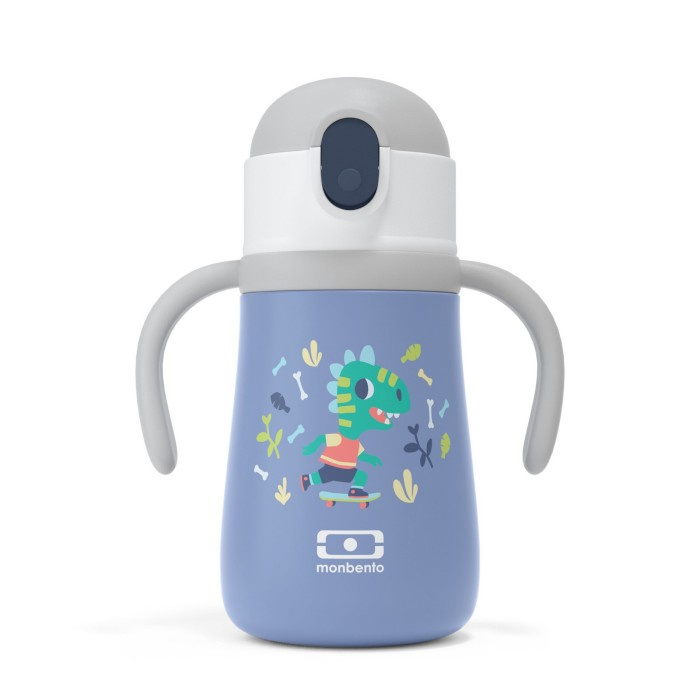 Monbento Butelka termiczna dla dzieci StraM Graphic Blue