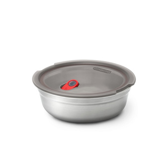 Black+Blum Lunchbox stalowy okrągły 0,65l. Multifunction