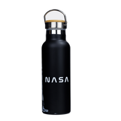 Dr.Bacty Iris - Butelka termiczna stalowa - 500 ml - Czarna - NASA