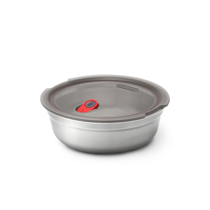 Black+Blum Lunchbox stalowy okrągły 0,65l. Multifunction