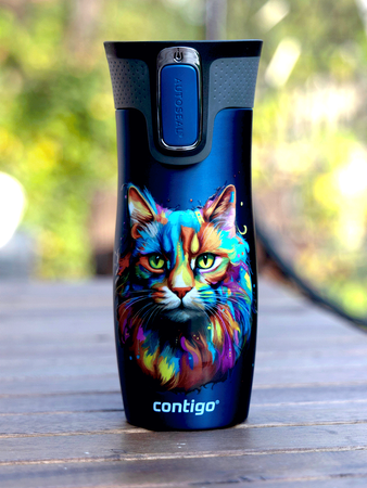 Contigo West Loop 2.0 - Kubek termiczny - 470ml - Kot - Granatowy