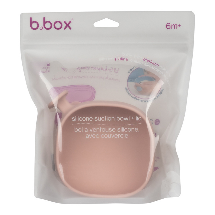 B.Box Miseczka z przykrywką Blush