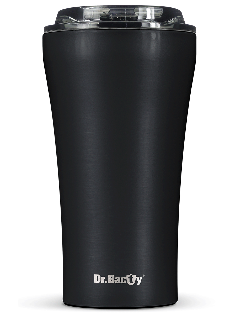 Dr.Bacty Apollo 2.0 - Kubek termiczny na kawę - Oda do młodości - 360 ml - Black Matt