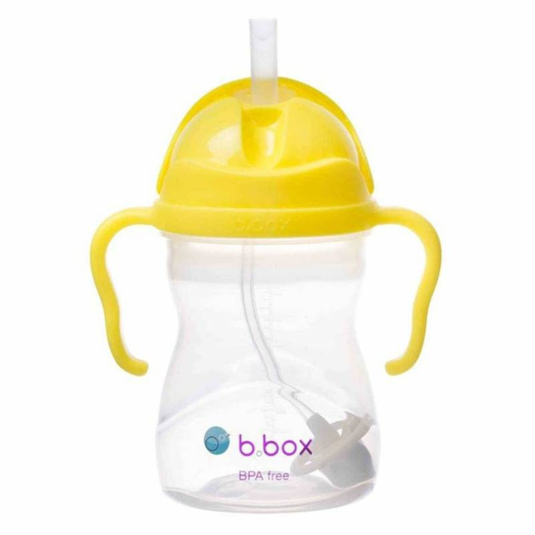 B.Box Bidon ze słomką 240ml cytrynowy