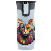 Contigo West Loop 2.0 - Kubek termiczny - 470ml - Kot - błękitny Mat