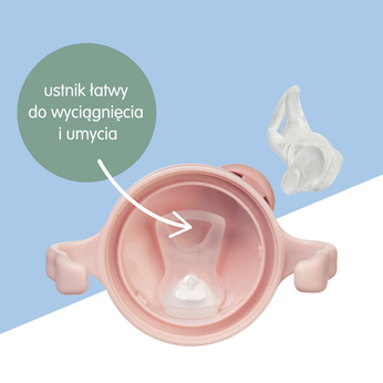 B.Box Kubek z miękkim ustnikiem Blush