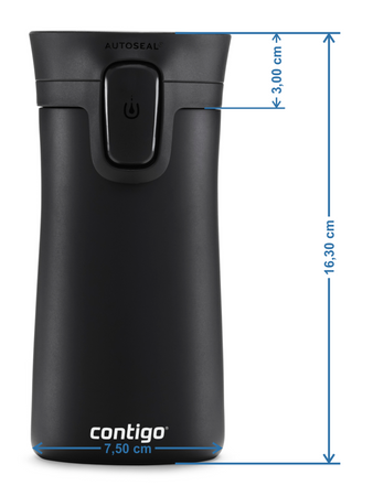 Contigo Pinnacle - Kubek termiczny - 300ml Stainless Steel - powystawowy