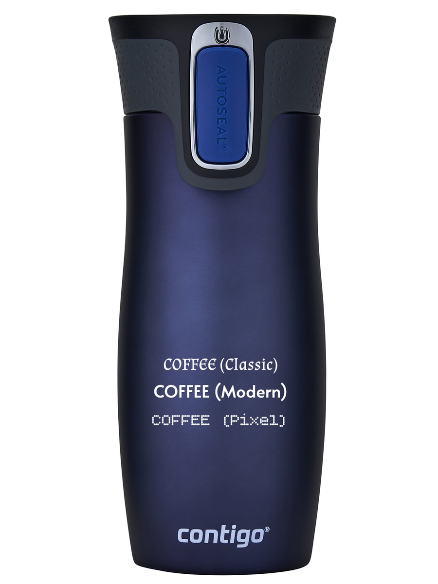 Contigo West Loop 2.0 - Kubek termiczny z grawerem - 470ml - Granat Mat