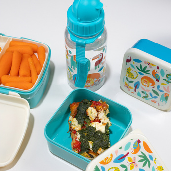 Rex London Bidon ze słomką 500ml Dzikie Zwierzęta