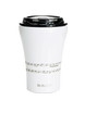Dr.Bacty Apollo - Kubek termiczny do kawy z powłoką ceramiczną - 227 ml - biały - Pięciolinia