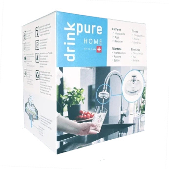 Filtr do Wody Nakranowy DrinkPure Home | Chrome