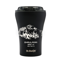 Dr.Bacty Apollo - Kubek termiczny do kawy - 227 ml - Dhaulagiri - czarny
