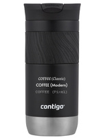 Contigo Byron 2.0 - Kubek termiczny z grawerem - 470ml - Czarny błysk